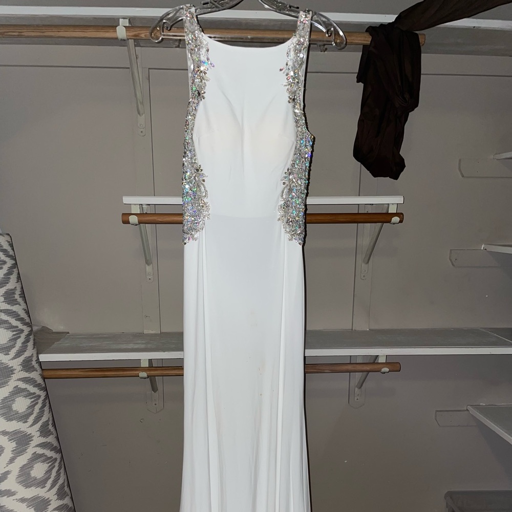 Intrigue by Blush Ivory Beaded Prom/Wedding Dress